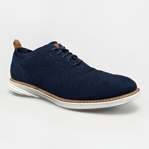 Cole Haan GrandEvo Men’s 9M Sneakers - Navy Knit Upper, Comfort Sole Excellent